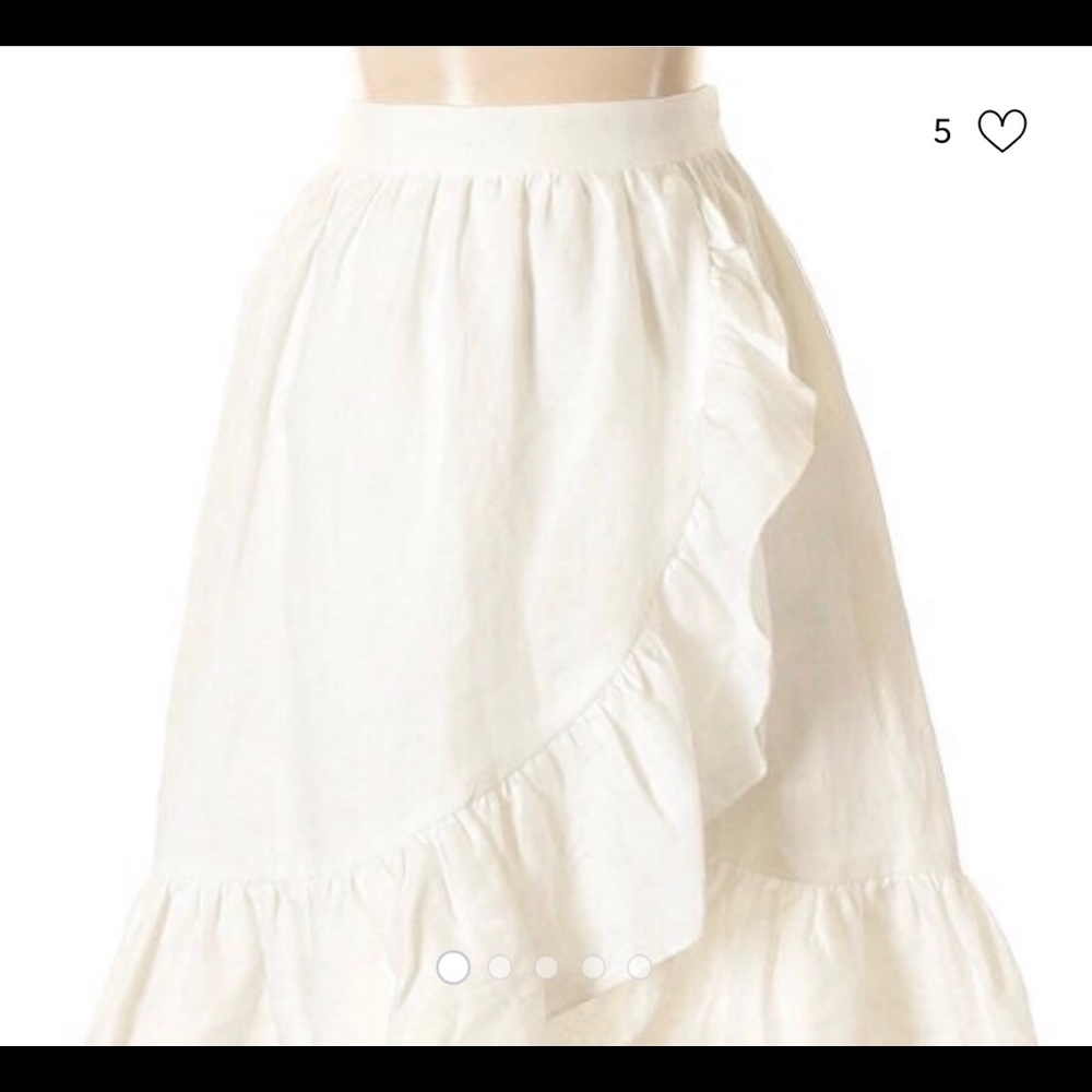 J. Crew Linen Skirt